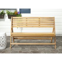 Foldable outdoor online bench